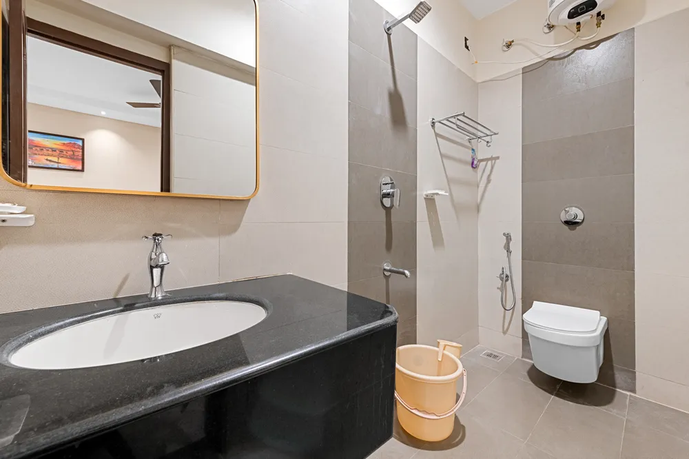 Standard Room Vanity Mirror — Veera Residency